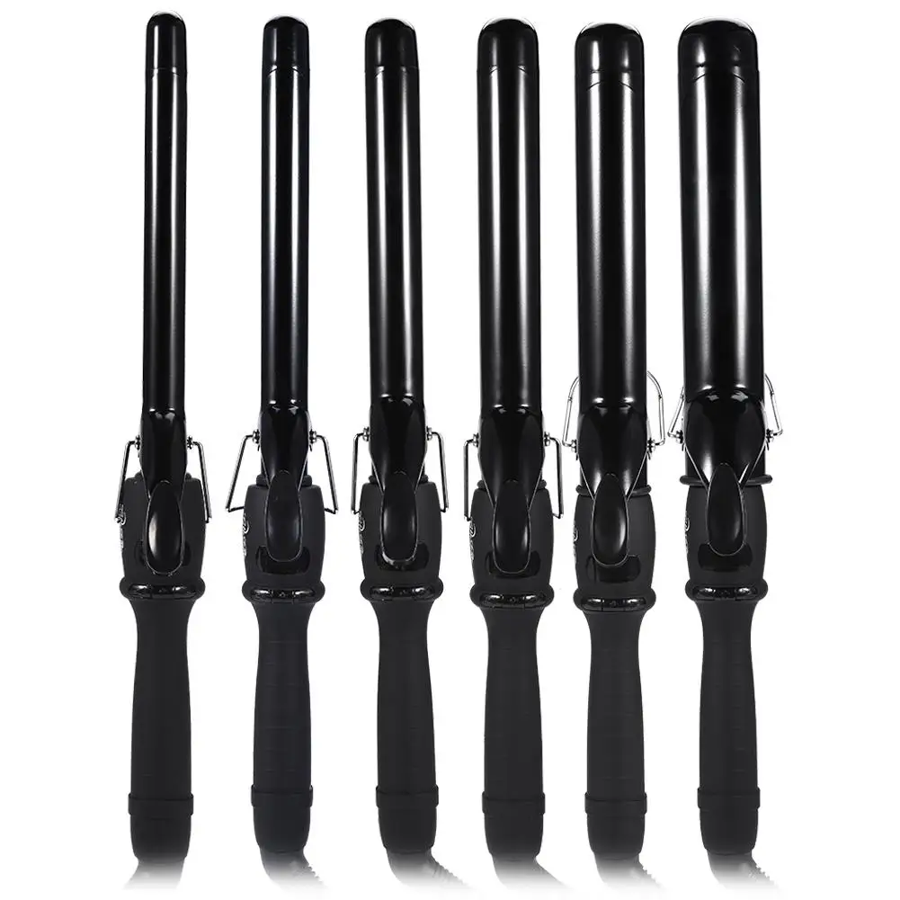 Hot 110 240v 6 Types Tube Shape Big Deep Curly Ceramic Curling