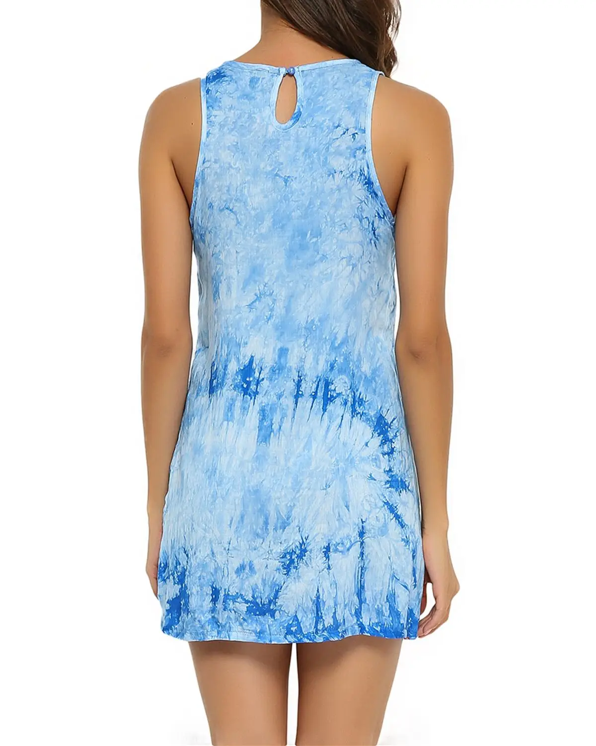 Vintage Jean Bodycon Dresses 2019 Summer Women Cotton Beach Elegant Casual Floral Print Sleeveless Round Neck Party Mini Dress
