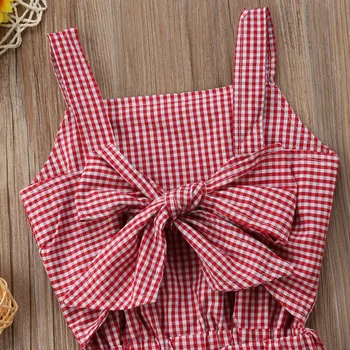 

Girl Rompers Kids Baby Girls Off shoulder Floral Bow Sleeveless 2019 Summer Casual Romper Jumpsuits Trousers Outfits Clothes