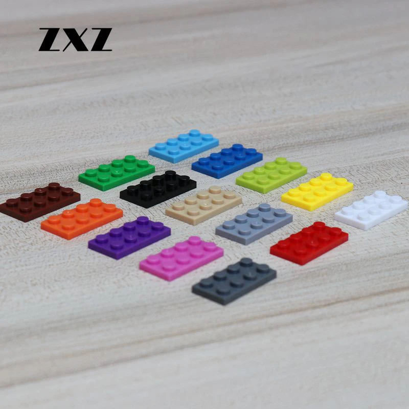 10 шт. строительные пластины 2x4 DIY Обучающие блоки кирпичи игрушки для детей
