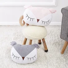 38 см Плюшевые животных подушки детские хлопок голова Орла форма мультфильм для спокойного детского сна Мягкая кукла комнаты; декор сзади мягкая игрушка