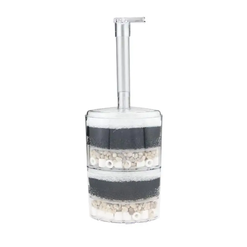 

1pc Filter Durable Multi-layer Useful Practical Premium Air Filter Corner Filter for Aquarium Fish Tank Filtering