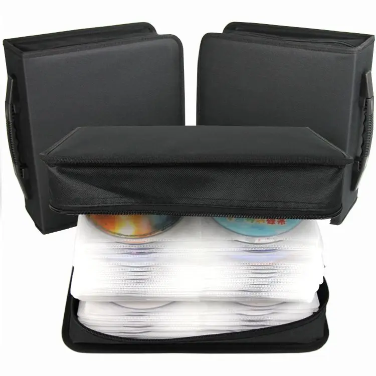 400Pcs Disc CD DVD Wallet Holder DJ Storage Case Bag Album Collect Record Collection Wallet Media