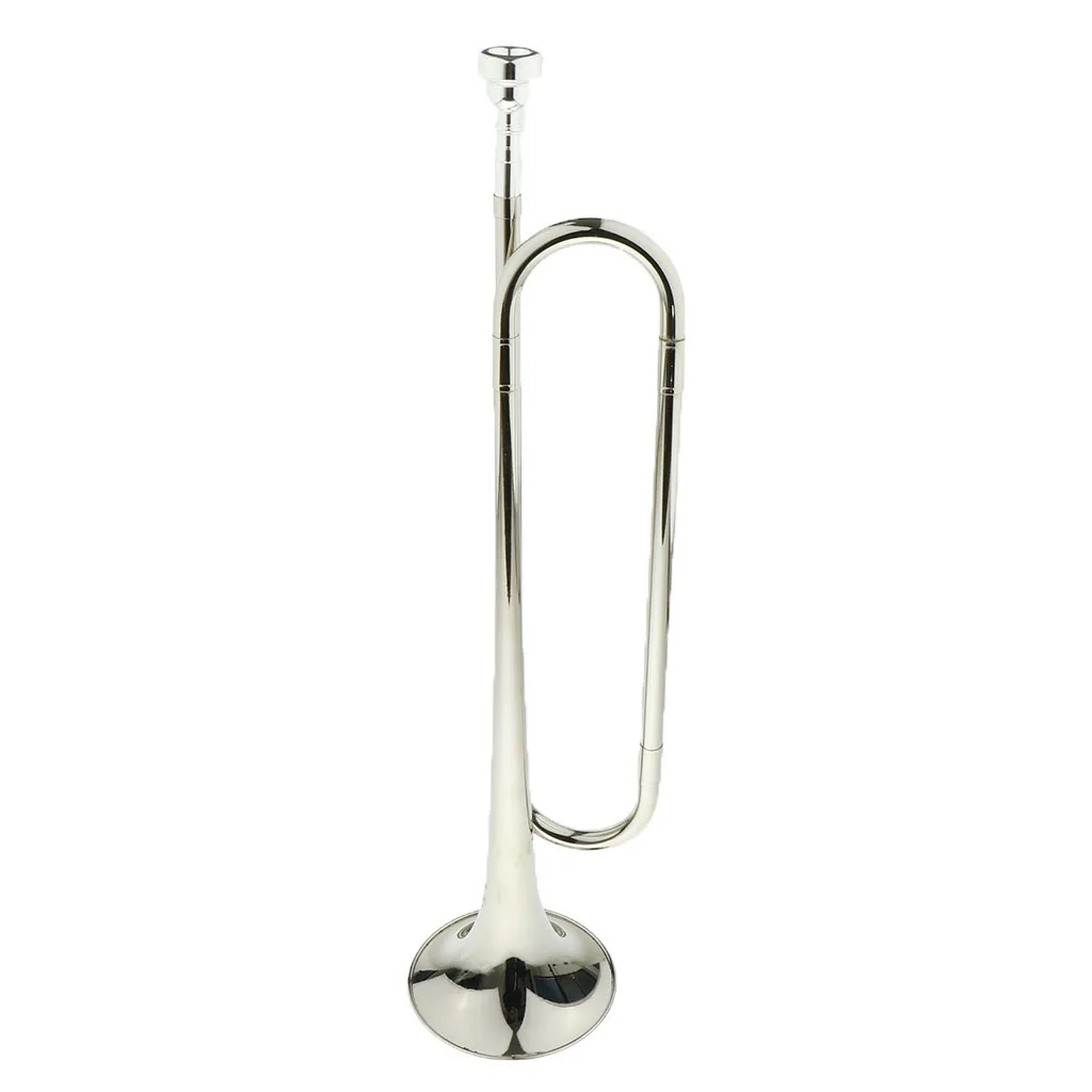 Tooyful лучший латунный B Tone Bugle труба с серебряным покрытием 7C набор мундштуков для