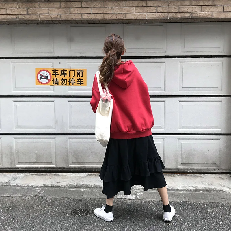 Spring Summer Elastic Waist Skirts Womens 2019 Korean Elegant High Waist A-line Skirt Female School Black Long Skirts Vestidos Spring Summer Elastic Waist Skirts Womens 2019 Korean Elegant High Waist A-line Skirt Female School Black Long Skirts Vestidos
