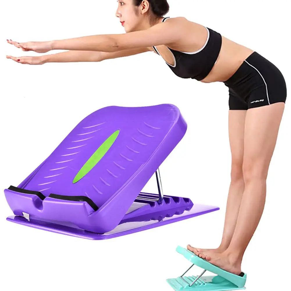 New Foot Stretcher Slant Board Ergonomic Foot Rest Adjustable Incline Boards Calf Stretcher Anti-Slip Design Ankle Stretching