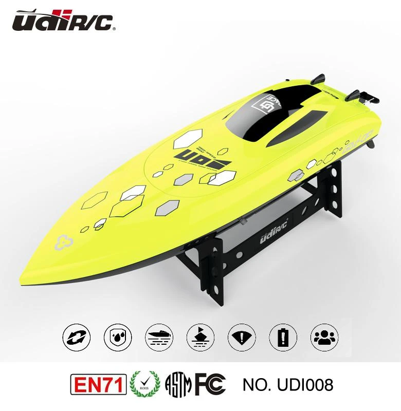 Rctown Udir C Udi001 33cm 2 4g Rc Boat km H Max Speed With Water Cooling System Rc Boats Aliexpress