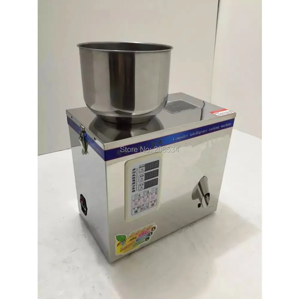 1-25g Automatic Microcomputer Tea weighing machine,grain,seed,salt powder Particle Powder Filling Machine 220V/110V