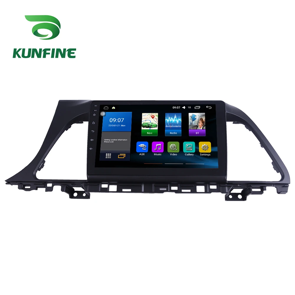 Octa Core 1024*600 Android 8.1 Car DVD GPS Navigation Player Deckless Stereo For Hyundai Sonata 2015-2017 Radio Headunit | Автомобили и