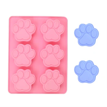 

Fondant Cake Mould DIY Cake Decorating Tools Chocolate Cookie Mold Bakeware Sugarcraft Baking Tool Dog Paw Silicone Mold