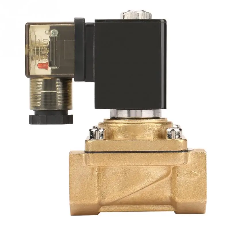 DC12V/DC24V/AC110V/220 V PU220-02 G1/4 Интерфейс 2 способ прямого действия электромагнитный клапан для воды, воздуха, масла