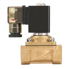 DC12V/DC24V/AC110V/220 V PU220-02 G1/4 Интерфейс 2 способ прямого действия электромагнитный клапан для воды, воздуха, масла