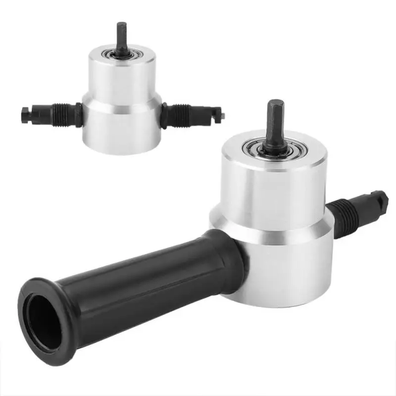 Hot Metal Sheet Cutter Double Head Electric Power Drill Attachment