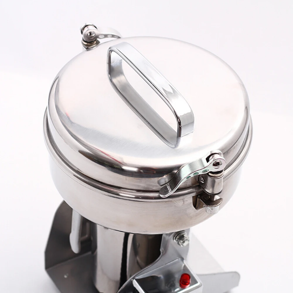 ITOP 1000g Capacity Pulverizer Machine Multifunction Electric Food Grain Grinder Chopper Soybean Automatic Milling Pulverizer