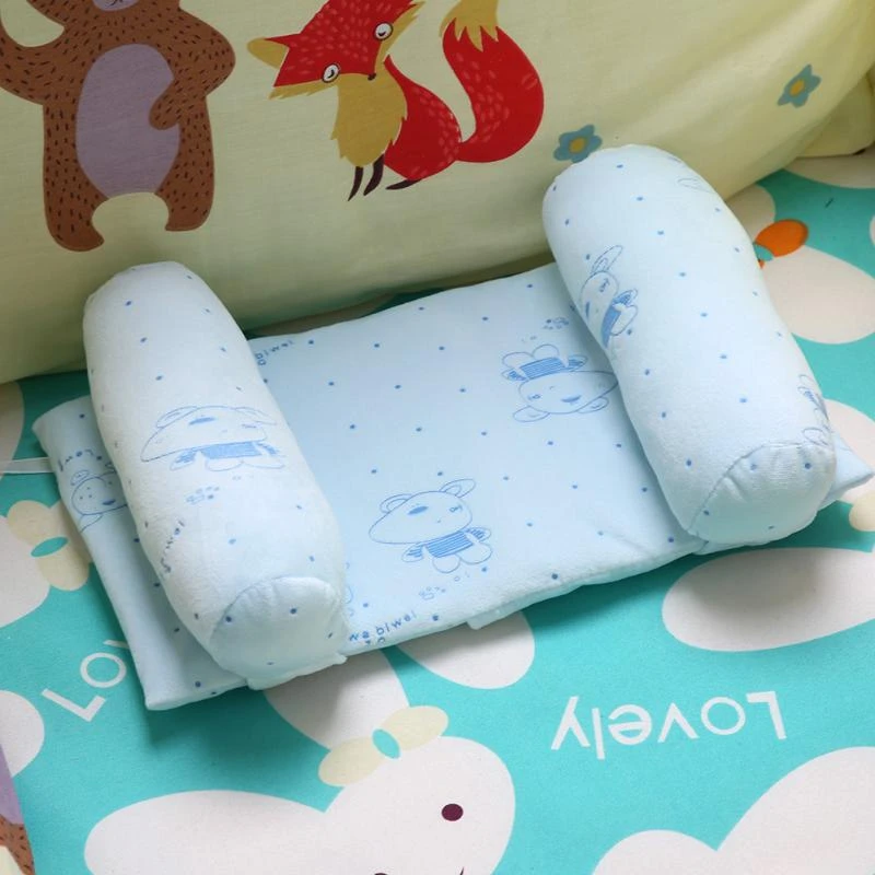 infant anti roll pillow