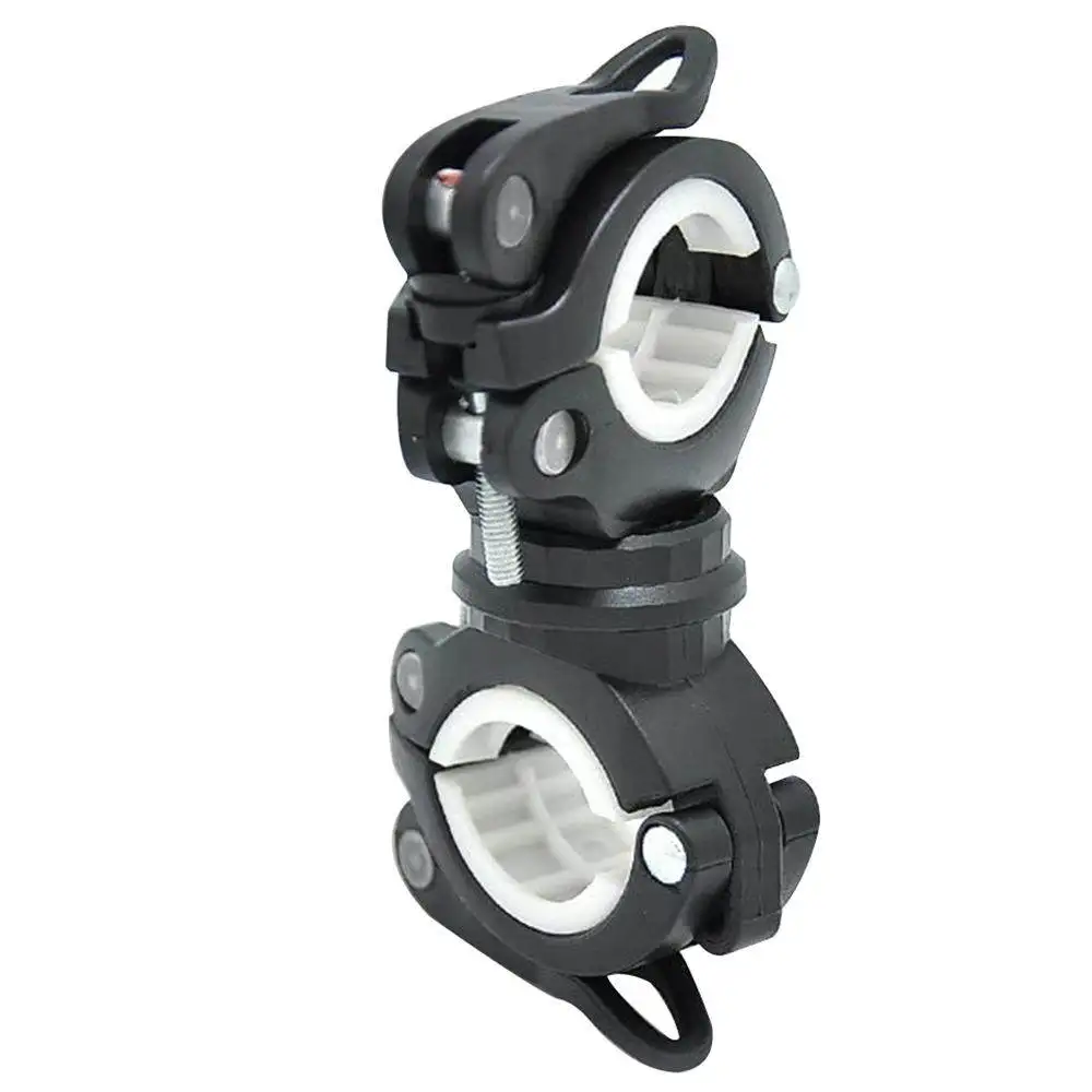 

Multi-function Bicycle Flashlight Lamp Holder Bike Headlight Flashlight Torch Head Bracket Clamp Clip Grip for Outdoor Sport