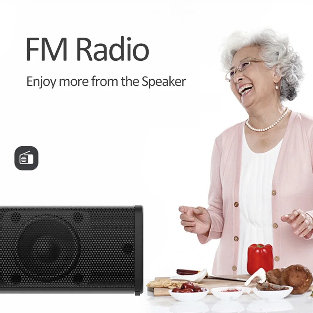 Stereo Sound Multifunction Portable Indoor Bluetooth Speaker Remote Control Subwoofer Powerful Sound Bar Wireless Home Theater