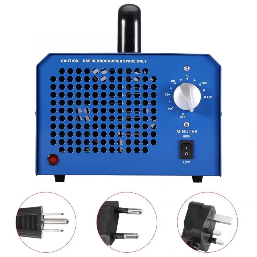 

DIY CO2 Generator Commercial Ozone Generator Industrial Ozone Air Purifier Deodorizer Safe Check Valve Pressure Gauge Diffuser
