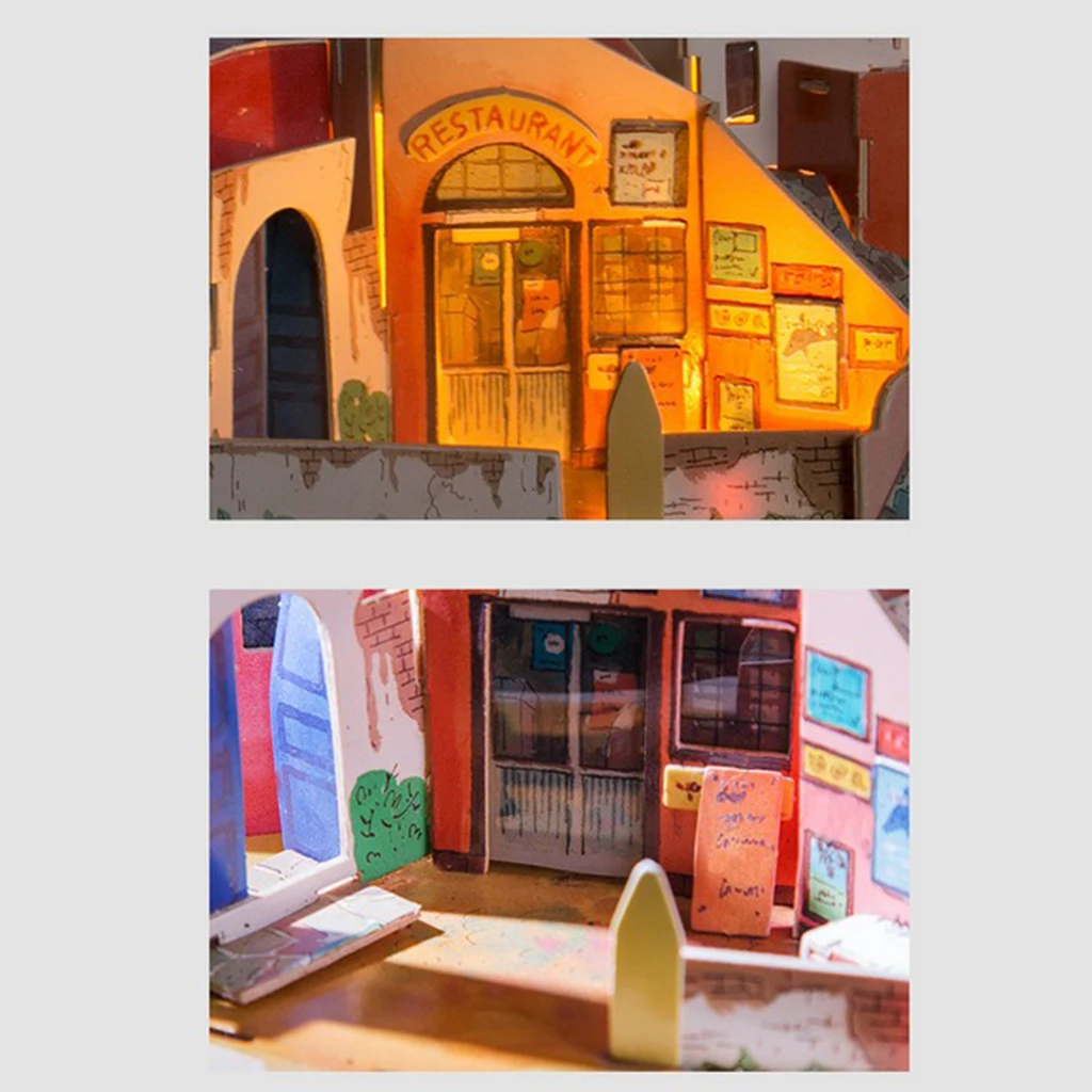 Handmade Toys 1/24 Miniature Dollhouse Kit Decorations with Furnitures DIY Puzzle House Crafts Kits Birthdays Festival Gifts Handmade Toys 1/24 Miniature Dollhouse Kit Decorations with Furnitures DIY Puzzle House Crafts Kits Birthdays Festival Gifts