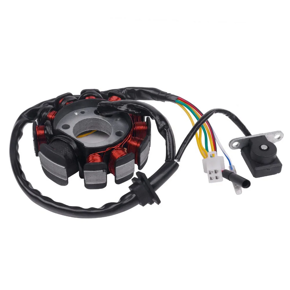 GY6 двигатель МАГНЕТО СТАТОР генератор катушки 157QMJ для 125cc 150cc ATV Скутер|Катушка