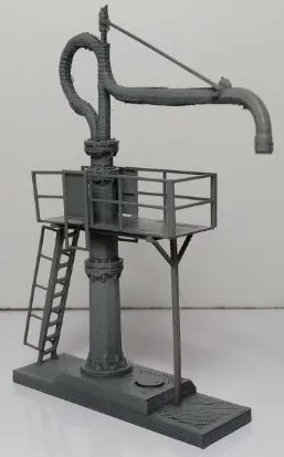 Литье под давлением 1/87 Модель поезда Ho Diy архитектурных кран Diy грунтовых вод Материал бесплатно
