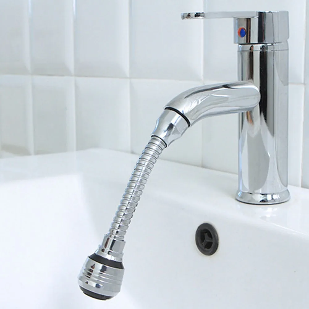 Faucet Nozzle Filter Water Faucet Bubbler Aerator Stainless Steel 360 Degree Rotatable Water Saving Faucet Tap Aerator Diffuser