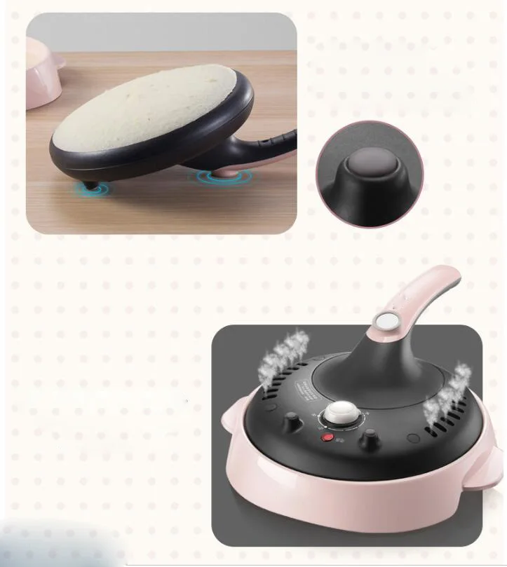 

Good 220V Non-stick Electric Crepe Maker Pizza Maker Pancake Maker Crepe Making Pan For Household Kitchen Tool Cooking Pan