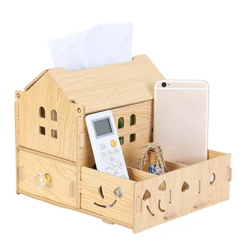 

DIY Fashionable Storage Box Creative Desktop Storage Case For Home Store Table