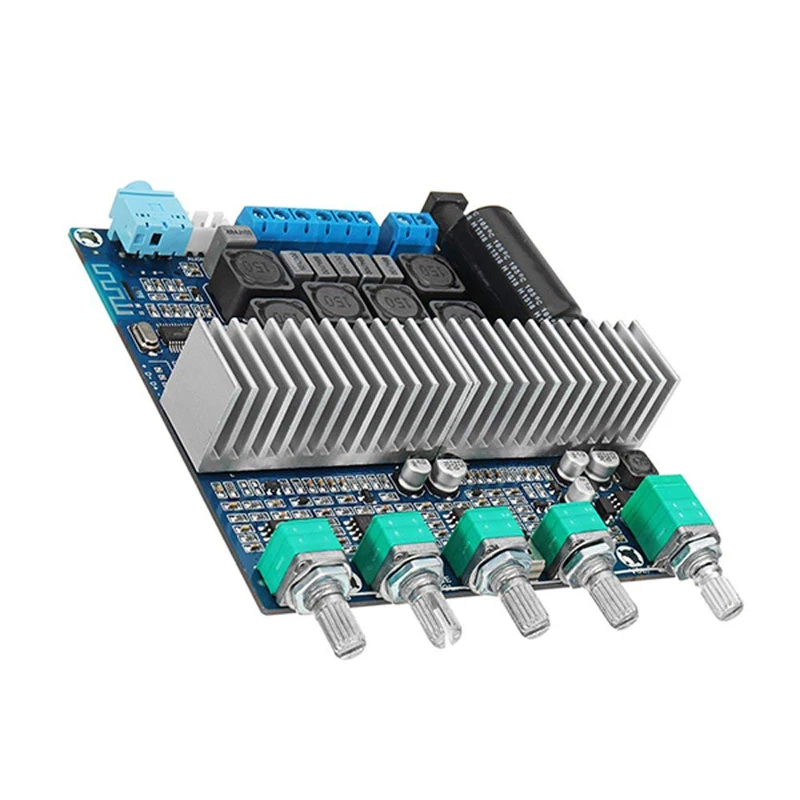 TPA3116 Bluetooth усилитель TPA3116D2 2 1 сабвуфер цифровой аудио Плата 2*50 Вт + 100 бас HIFI для