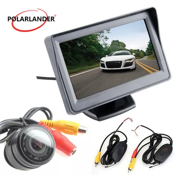 

Rearview Car Camera Pocket-sized TFT LCD Video Transmitter & Receiver Kit 4.3 Inch Rear View Monitor car Monitor