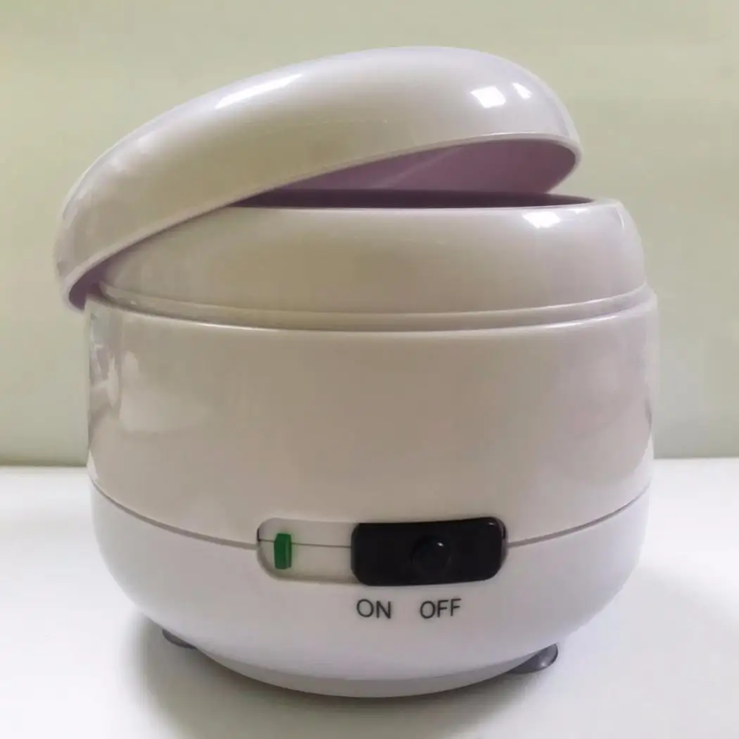 

Mini Durable Practical Geometric Shape Ultrasonic 4 x AA Battery(Not Include) Home For Jewelry Cleaner