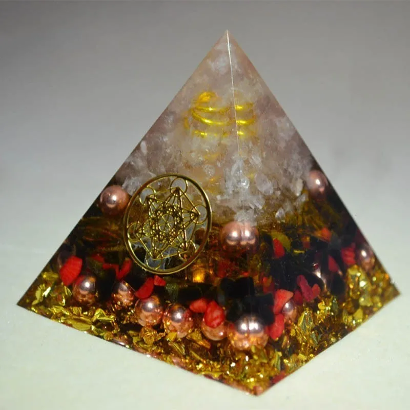 Энергетический преобразователь Orgone декоративная полимерная пирамида аура