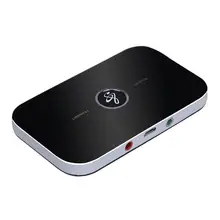 B6 2-в-1 Беспроводной Bluetooth аудио передатчик приемник автомобильной ТВ Музыка адаптер совместим с Android/iOS Телефон Системы/PAD