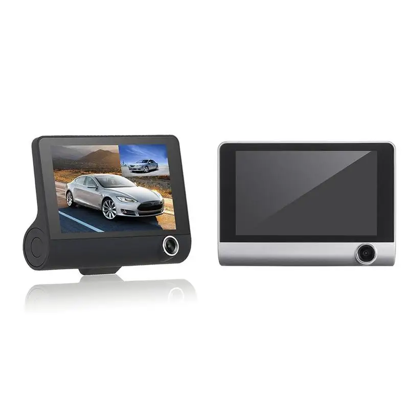 

1080P HD 3 Lens Car DVR Dash Cam Video Recorder G-sensor Recorder With Rearview Camera Automotive Electronic Accessories