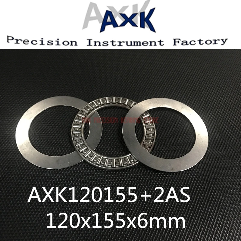 

Новинка 2023 г., упорный игольчатый роликовый подшипник Axk120155 + 2as 120x155x, 6 мм