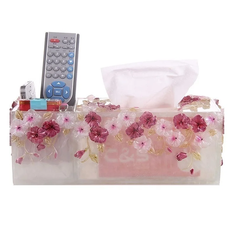 

Feuille Boite A Mouchoir Serwetnik Taschentuchbox Porta Servilleta For Paper Napkin Holder Tecidos Servilletero Cover Tissue Box