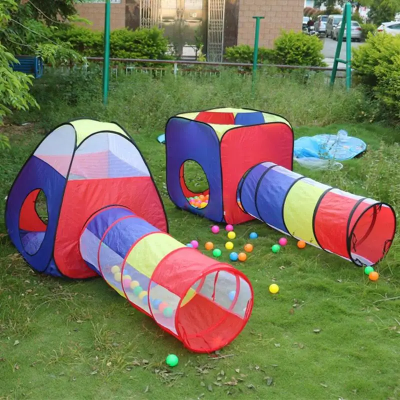 Детские домашние игровые игрушки детские палатки детский игровой домик волна Океанский для игр с мячом палатка туннель Сад Двор Дом игрушка «хижина» для детей