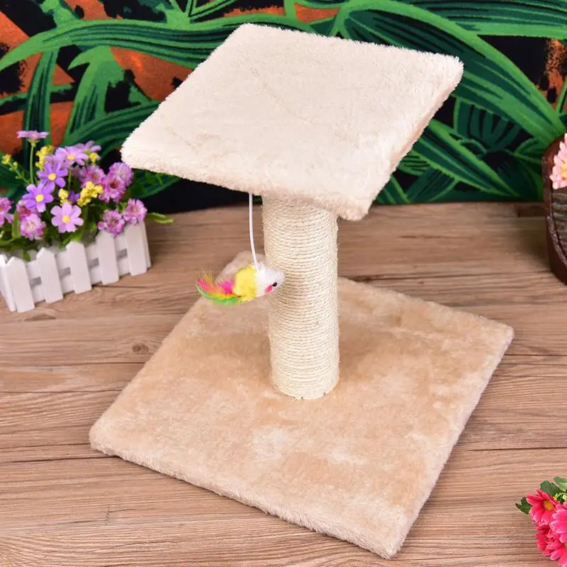 Hot Sale Cat Toy Scratching Post Tree Pet Kitten Scratch Board Claws Care Training Catch Climb Education Creative | Дом и сад