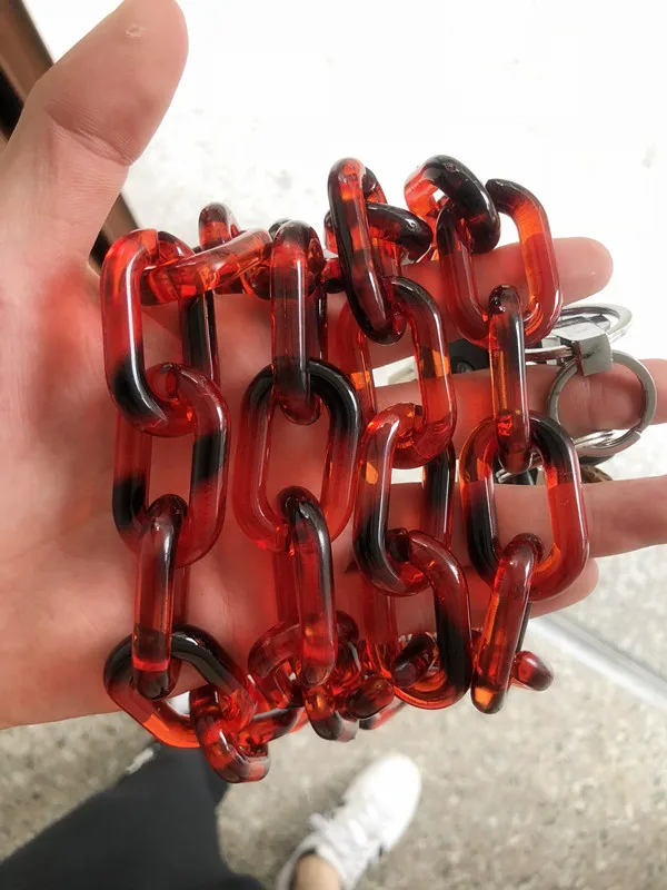 DIY Смола пакет украшений цепи цепочки и ожерелья второй грамм силы женщина сумка