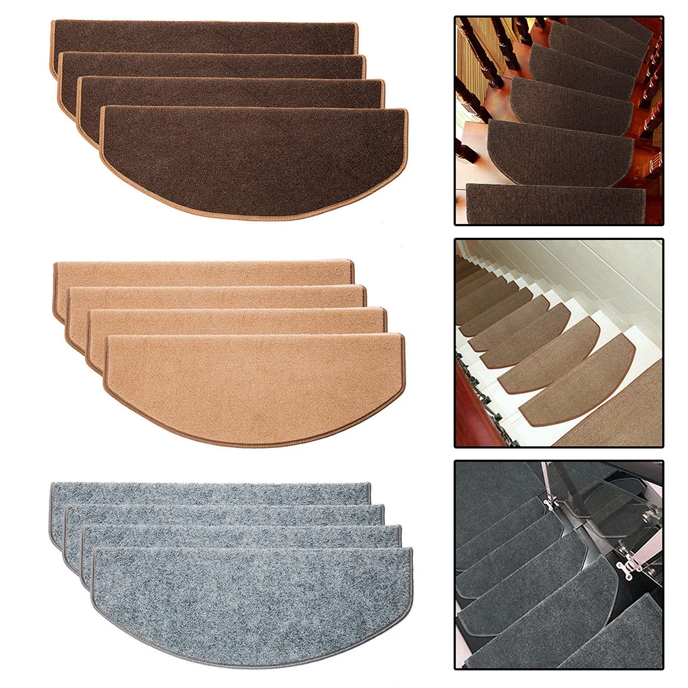 

Non-slip Self-Adhesive Carpet Stair Tread Mat Home Staircase Protection Cover Pad Лестничный коврик