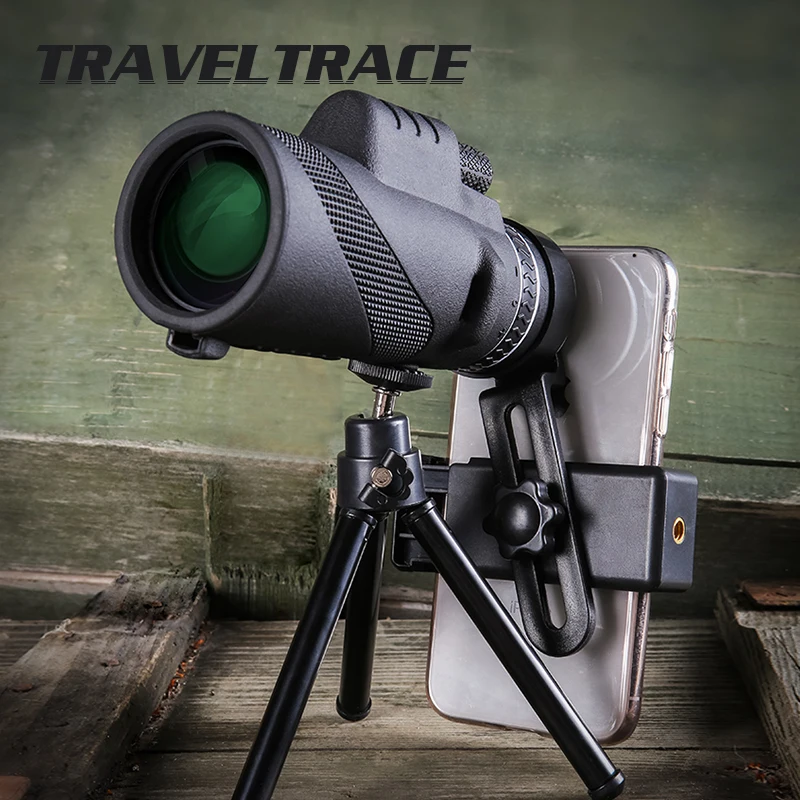 

Professional Monocular Powerful Telescope for Mobile Night Vision 40X60 Military Eyepiece Handheld Objective Lens Hunting Optics
