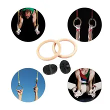New Birch Fitness Rings Gymnastics Training Ring 28 MM 32 MM Rings Durable And Strong Rings For Training And Daily Exercise