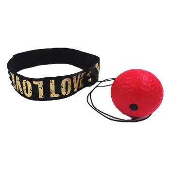 

2019 Hot New Boxing Punch Exercise Fight Ball React Reflex Ball Head Band Boxing Speed Ball training workout tool