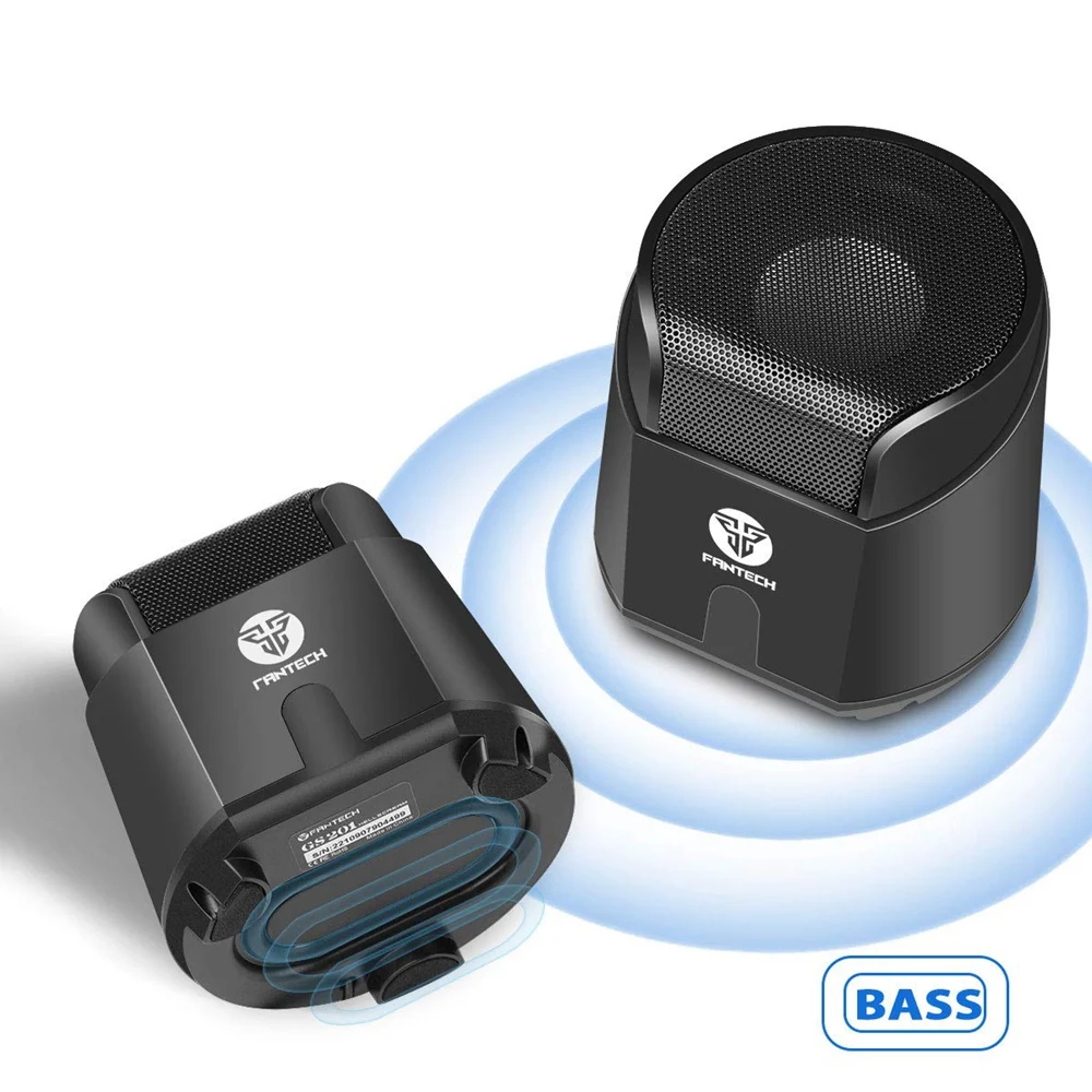 FANTECH Gs201 مكبر صغيرة Usb امدادات الطاقة 6 W خرج أقوى Pc/التلفزيون/Mp 3/اللوحي /الهاتف الذكي دعم مكبر 2 FANTECH Gs201 مكبر صغيرة Usb امدادات الطاقة 6 W خرج أقوى Pc/التلفزيون/Mp 3/اللوحي /الهاتف الذكي دعم مكبر 2