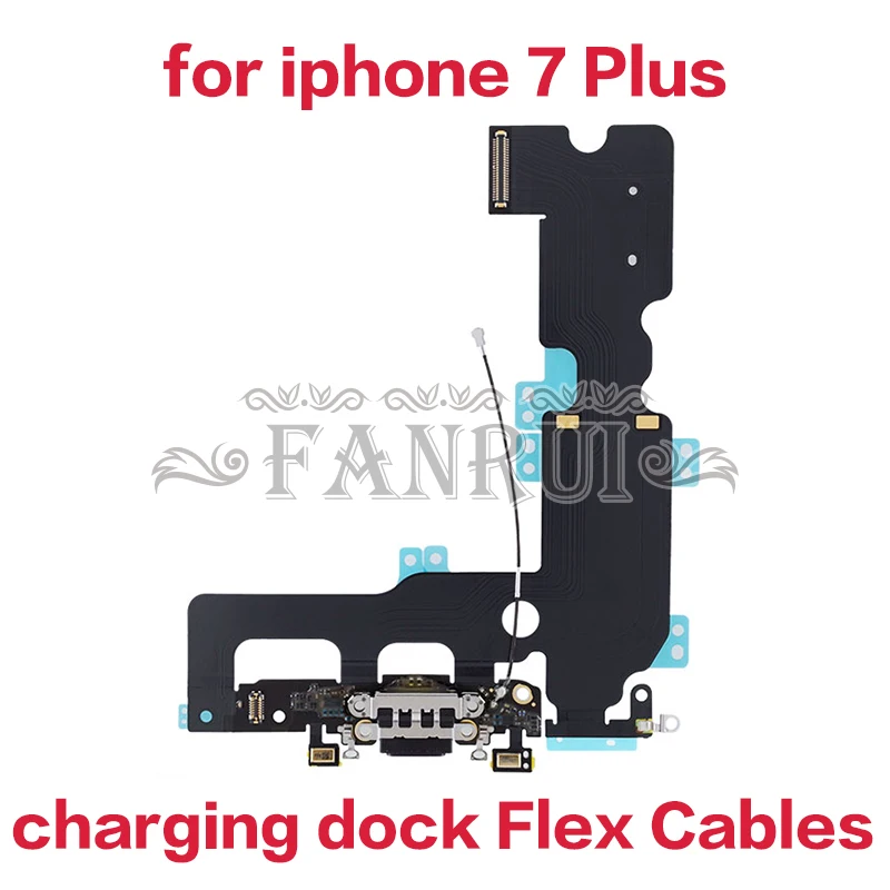 For iPhone 7 Plus Charger Charging port dock USB Connector Data Flex Cable Headphone Jack flex Ribbon charging dock Flex Cables