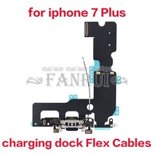 For iPhone 7 Plus Charger Charging port dock USB Connector Data Flex Cable Headphone Jack flex Ribbon charging dock Flex Cables