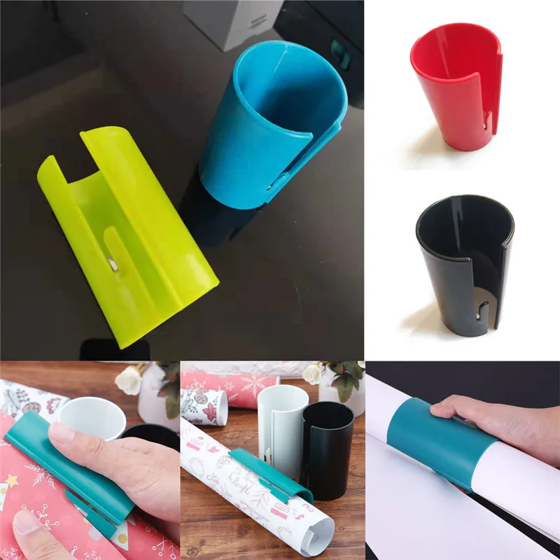 

Creative Die-Cut Machines Plastic Sliding Wrapping Cutter Valentines Gift Second Wrap Papers Cuting Tool Made Easy Safety Tools