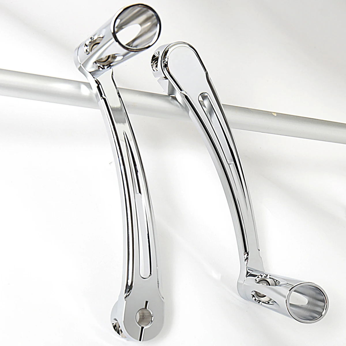 Leva Del Cambio In Alluminio CNC Con Piolini Per Harley Touring, Softail E Trike (1986-2022) - HDBUBALUS
