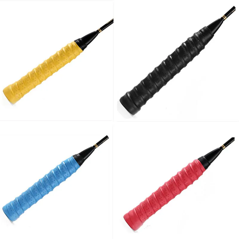 6 Colors Brand Anti-slip Racket Grip Badminton Overgrips Sweatband Outdoor Sports Accessories Tennis Tape Hand Grips