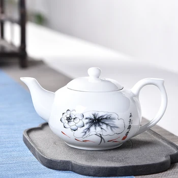 

Teapot Kungfu Online Flower Colour Optional Ceramics Tea Set Kung Fu Tea Have Ceramics Teapot Bone China Small Teapot